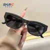Nuevas Gafas de Sol de Verano para Mujer, Estilo Europeo y Americano, Gafas de Sol de Marco Pequeño de Gama Alta, Gafas de Sol Anti-UV para Conducir para Hombre