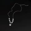 Collar de Perlas con Lazo Pequeño y Fragante para Mujer Primavera y Verano Lujo Accesible Gama Alta Nicho Accesorios Elegantes Cadena Popular para Clavícula Tendencia