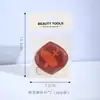 Esponja de maquillaje tipo almohada de algodón de gran tamaño en bolsa OPP, adecuada para uso tanto húmedo como seco, para fijar el maquillaje, borla de polvo grande para ventas transfronterizas