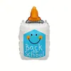 Nueva Ceremonia de Apertura de la Temporada de Regreso a Clases para Estudiantes Transfronterizos Globo de Papel de Aluminio para Aula Bolsa de Dulces Decoración de Escena para Fiesta de Helados