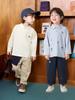 Pantalones Largos Tejidos con Bordado de Perro para Niños Europeos Derecha Otoño 2026 Nuevos Pantalones Largos Casuales Pantalones para Niños Pequeños