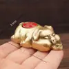 Adornos Shajin Adornos de Aleación Adornos de Artesanía Creativa Adornos Pequeños Adornos de Aleación Dios de la Riqueza Adornos de Guan Gong