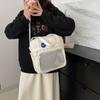 Moda Casual con Costuras Ligera Fresca Multiusos Portátil 2024 Nuevo Bolso Tote de Hombro de Gran Capacidad