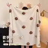Manta estilo ins coreano para sofá, manta para siesta para oficina, manta de aire acondicionado, manta delgada adecuada para todas las estaciones
