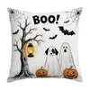 Fronhas de Halloween Mais Vendidas da Amazon, Decorações de Feriado, Capas de Almofada de Tecido para Casa, Fronhas Personalizadas Transfronteiriças