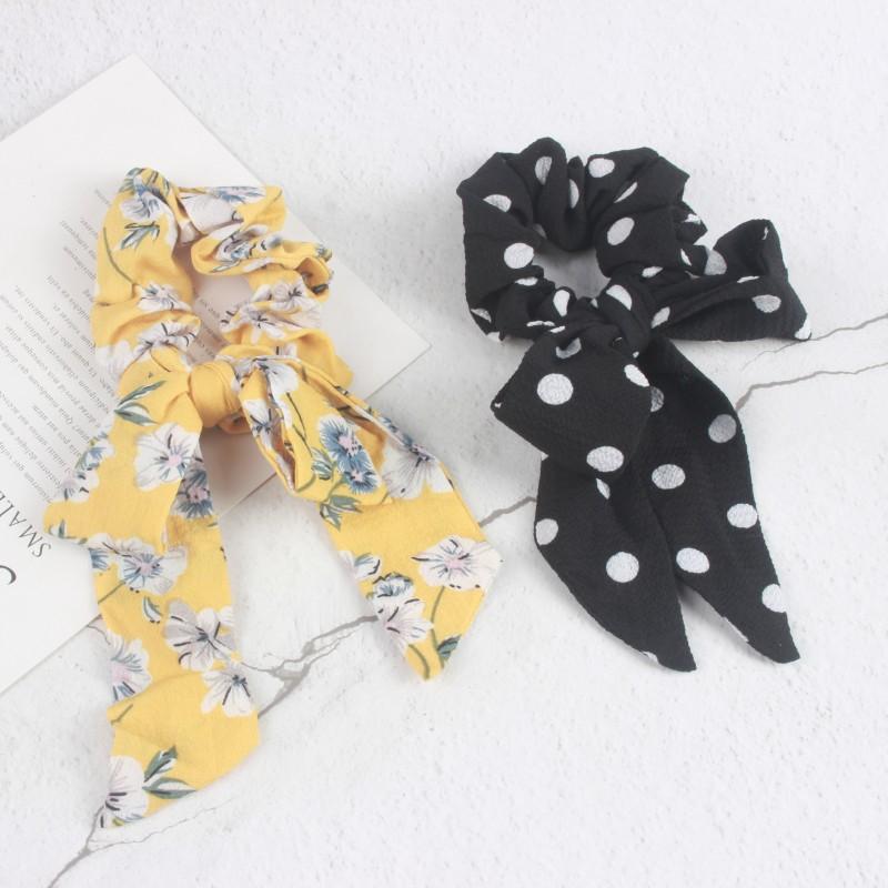 迷茫饰品飘带布艺发圈