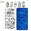 Placa de Aço para Nova Manicure Transfronteiriça Flor Borboleta Laço Folha Amante Aço Inoxidável Manicure Impressão Placa de Aço