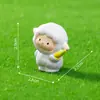 Micro Paisaje Creativo Linda Muñeca de Cordero Jardinería Paisajismo Decoraciones DIY Accesorios Colgantes Mini Adornos Pequeños de Escritorio