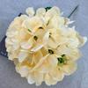 Ameixa arte única hortênsia casa mesa de jantar arranjo flor decoração falsa flor casamento decoração acessórios fotografia adereços Flor