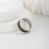 Anillos Nuevos de Moda Transfronterizos para Hombre, Anillos Personalizados de Acero de Titanio para Hombre, Anillos de Acero Inoxidable, Accesorios Simples para la Mano para Hombre, Venta Directa del Fabricante