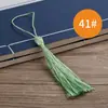Atacado de Fábrica Ornamento Pendurado Estilo Antigo Marcador de Página Leque Festivo Tassel Colorido Embalagem Presente Cortina Pequeno Tassel