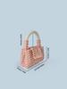 Bolso de Cuentas Hecho a Mano Retro Nicho de Textura Nueva Personalizado 2024 Bolso de Mano para Mujer Bolso Pequeño de Fragancia Moderno y Versátil