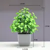 Punto Nuevo Bonsái Plantas de Decoración para el Hogar Pequeños Adornos Flores Artificiales Plantas Verdes Plantas en Maceta Flores Artificiales Fábrica Venta al Por Mayor
