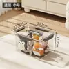 Caja de Almacenamiento de Escritorio con Tapa, Sellada y a Prueba de Humedad, Caja de Almacenamiento para Bocadillos y Juguetes del Hogar, Gran Capacidad, Caja de Almacenamiento Engrosada