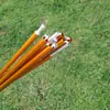 Haste de barraca suporte de haste para barraca acessórios de haste outdoor camuflado individual 2 duplo 3-4 pessoas suporte Haste liga de alumínio soldado individual