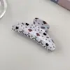 Atmósfera de Verano, Pinzas para el Cabello Lindas, Pinzas para el Cabello de Acrílico con Patrón Diagonal de Alta Gama y Exquisitas, Pasadores Grandes, Pinzas de Tiburón, Accesorios para el Cabello