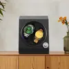 Rotor Mecânico para Relógios, Rotor Automático Mecânico de Madeira Totalmente Inteligente, Dispositivo de Dar Corda para Relógios, Caixa Elétrica para Relógios