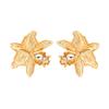 Pendientes de flores grandes con incrustaciones de diamantes de aleación exagerada ZA, pendientes de flores de estilo retro frío europeo y americano, pendientes transfronterizos de moda para mujeres