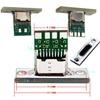 Base hembra USB 3.1 Tipo C con placa fija, interfaz de carga y datos, conector macho y hembra C, placa de prueba, inserción positiva y negativa a doble cara