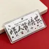 Billetes de Plata Pura 999 de Año Nuevo del Caballo, Llega el Dios de la Riqueza, Regalos de Reunión Anual, Recuerdos, Pequeños Regalos Prácticos, Regalos de Sobres Rojos