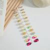 Garra de Águia Pequena Espelho Mágico Série Pó Fino de Cebola Manicure Vestível Feminina 24 Peças Manicure Pronta Unhas Amêndoa