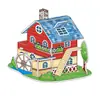 Nuevo Rompecabezas Estéreo 3D de Villa Estilo Europeo Juguetes Intelectuales DIY para Niños Regalos de Guardería Rompecabezas Familiar