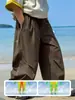 Ropa Infantil Pantalones Paracaídas con Protección Solar para Niños 2026 Verano Nuevos Pantalones Impermeables para Niños Pantalones Casuales Delgados de Verano para Niños Grandes