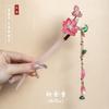 Estilo Antigo Hairpin Placa de Ácido Acético Simples Tassel Andar Diário Cabelo Han Roupas Acessórios Novo Estilo Chinês Roupas Antigas Mulheres Hairpin
