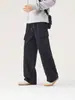 Pantalones de trabajo rectos para hombre con un aspecto elegante de alta gama, pantalones casuales holgados para hombre, resistentes a la suciedad, adecuados para primavera y otoño, modernos y versátiles