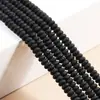4*2mm Ábaco de Jade Natural Cuentas Sueltas Pulsera DIY Collar Accesorios de Joyería Cuentas Espaciadoras Cuentas de Posicionamiento Venta al por Mayor en Stock