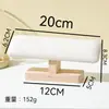 Suporte de Pulseira com Borda Dourada Transfronteiriço Suporte de Armazenamento de Pulseiras Suporte de Joias Suporte de Joias de Ferro Suporte Trapezoidal para Pulseira Pulseira Suporte de Pulseira