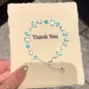 Pulseira de Doces Colorida Dopamina com Brilho Deslumbrante, Design de Nicho Exquisito e de Alta Qualidade, Joia de Mão Doce Irregular Totalmente Cravejada para Mulheres, Adequada para Primavera e Verão