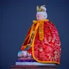 Exquisita Túnica de Hada Bordada, Túnica de Buda, Capa, Ropa, Imágenes Bordadas de Guan Gong y Dios de Taishan, y Otros Artículos de Tela Plana