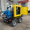 Máquina de Bombeo Diésel para Prevención de Inundaciones Bomba de Agua Diésel Móvil Bomba de Succión de Agua de Pozo para Riego