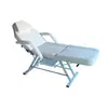 Cama de Belleza Plegable de Tres Secciones Cama de Masaje Silla de Belleza Calentada Silla de Barbero Silla de Masaje Silla de Belleza Electrochapada Fortalecimiento de la Capacidad de Carga