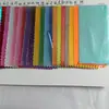 Tecido de Poliéster Elastano Malhado de Alta Elasticidade Versão Completa Estrutura de Puxar Filme de Hot Stamping Tecido Colorido Elástico Decoração Tecido para Roupa de Performance de Palco