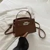 Estilo Nuevo Otoño 2026 es un Bolso de Mano Moderno y Sencillo con Diseño de Cierre de Candado para Mujer, Elegante, de Alto Valor, Bolso Cruzado Elegante