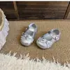 Zapatos pequeños de cuero de niña con lunares, de cordones con un lazo, zapatos de princesa para bebé, zapatos de vestir para el primer cumpleaños del bebé, zapatos para caminar para niños pequeños