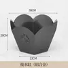 Corrente de Chuva de Jardim Japonês Corrente Guia de Água para Beiral Decoração de B&B Villa ao Ar Livre Corrente de Chuva para Calha Corrente de Drenagem de Liga de Alumínio