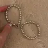 Pulseira Empilhável de Pérolas 2025 Novo Estilo Luxo Acessível Nicho Exquisito Pulseira de Alta Qualidade Pulseira Feminina de Verão Acessórios Versáteis
