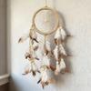 TikTok Home Crafts Dream Catcher Pingente Namorada Presente de Aniversário Carro Pena Pendurado Pingente de Carro Pingente
