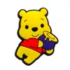 Winnie the Pooh Borracha Macia de PVC Clipe para Lápis Caneta Esferográfica Clipe para Canudo Acessórios Decorativos DIY em Estoque