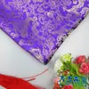 Tela de brocado traje antiguo Hanfu COS traje Tang Qipao tela de brocado de seda Fondo morado con patrón de dragón dorado