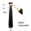 Perucas de Cabelo Sintético Africano para Mulheres, 3+1 Pacotes de Cabelo, Cabelo Longo Liso, Extensões de Cabelo Sem Costura, Popular Atacado Transfronteiriço na Europa e América