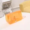 Bolsa Transparente Cuadrada Pequeña Color Caramelo Fresca y Sencilla Bolso Cruzado de Moda con Cadena de Perlas Personalizada Bolso Pequeño para Teléfono Móvil para Mujer