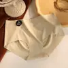 Pantalones Cortos de Seda 7A de Verano para Mujer sin Entrepierna de Seda de Leche, Talla Grande, Cómodos, Transpirables, Suaves con la Piel, de Cintura Media
