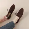 Primeiro encontro com Jiju Jiju é super confortável~! Mocassins planos versáteis para mulheres, estilo britânico, com cadarço, sola macia, sapatos de dirigir, single retrô