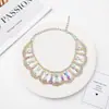 Venta al por mayor de fábrica de collares para mascotas con estilo de lujo ligero, totalmente incrustados de diamantes brillantes, collares para gatos y perros, accesorios de decoración para mascotas