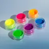 Polvo fosforescente de color brillante para uñas nuevo transfronterizo pigmento fluorescente pintado brillante DIY polvo luminoso venta al por mayor