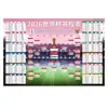 Bestseller transfronterizo: Póster decorativo del calendario del Mundial de la FIFA 2026 de Amazon, póster de evento para tienda de lotería deportiva